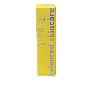 Tula Skincare Protect + Glow Daily Sunscreen Gel Broad Spectrum SPF 30   1.7 oz